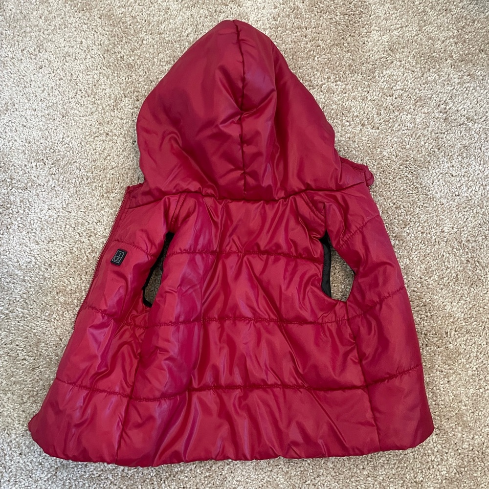 Calvin Klein Red puffer vest